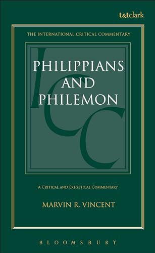 Philippians and Philemon (International Critical Commentary)