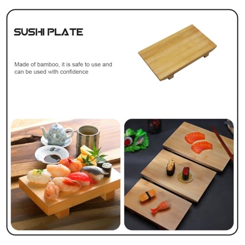 Plato sushi estilo japonés mediano en color khaki miniatura 6