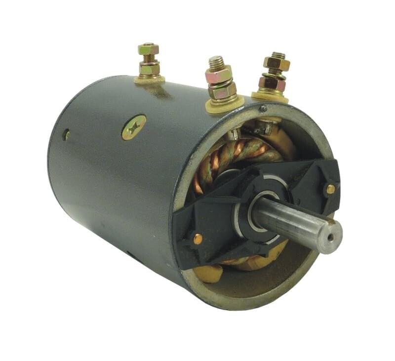 Replacement Parts for 12V Winch Motor for WARN Keyed Shaft Heavy Duty 8274 W8941 10724 ; W7641 ; 1 Year Manufacturer Warranty ; Starter Motor Mod-UR26Q-1873