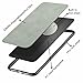 Kepuch Silklike Case for Huawei Mate 50 Pro - Cover Bumper Built-in Metal Plate for Huawei Mate 50 Pro - Gray