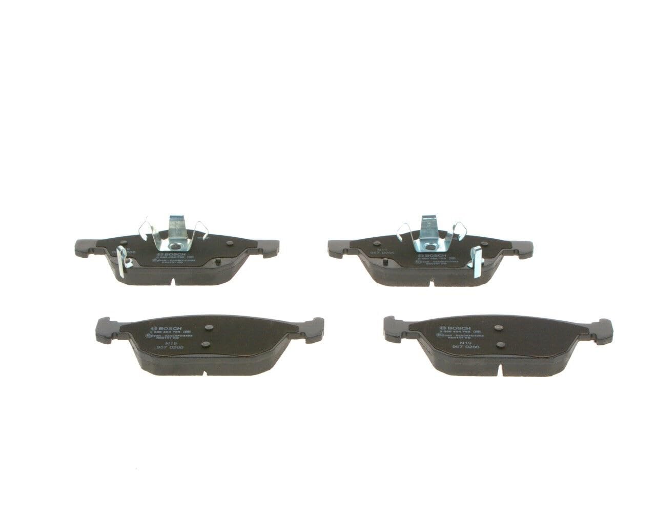 BOSCH Bremsbelagsatz, Scheibenbremse 0986494785 | Compatible con: Honda Civic IX, CIVIC IX Tourer, Civic X Hatchback, Civic X trimestre