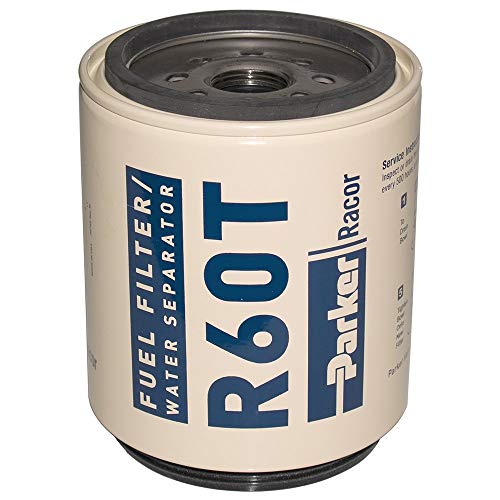 Racor 62-R60T S Spin-On Cartucho Recambio de 10 Micras, Azul Cover