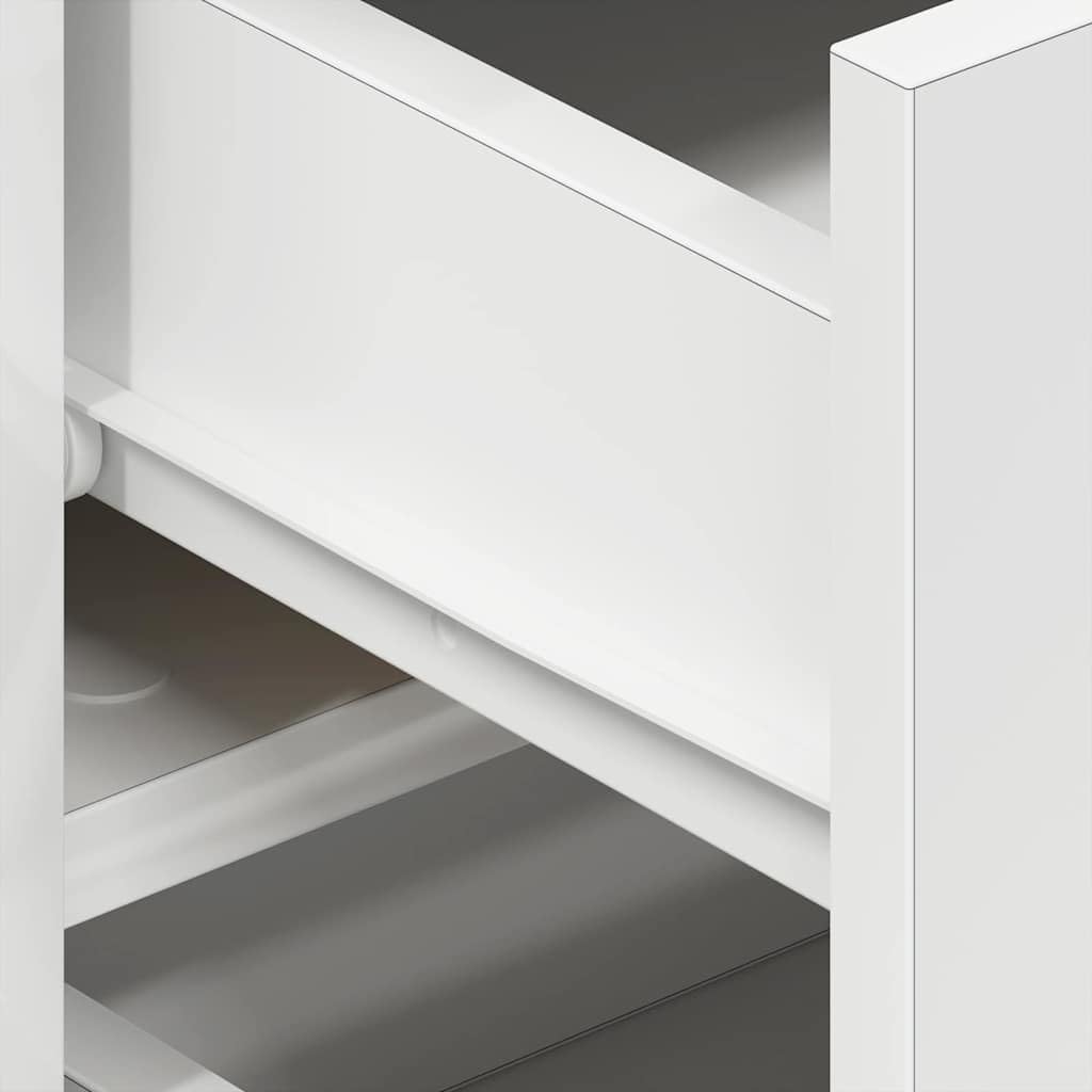 vidaXL Aparador 120 x 36 x 69 cm Madera de ingeniería | Mucho espacio para tus cosas o decoraciones, Acabado mate suave que da un toque elegante,