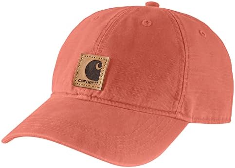 Carhartt Men's Canvas Cap, Terracotta, Medium