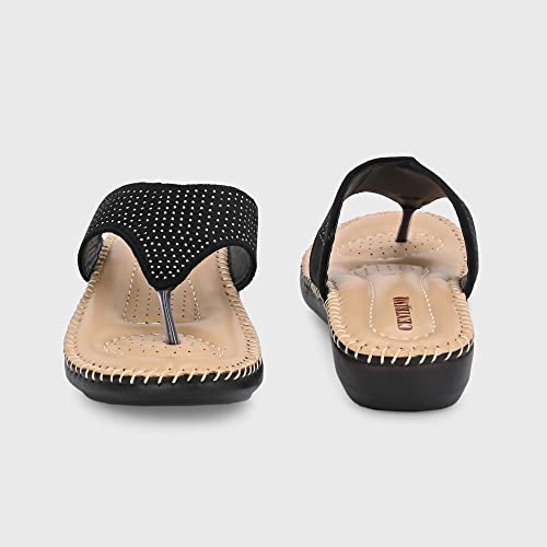 Image of Centrino Women Thong Sandals & Comfortable Ortho Care Sandal For Ladies | Fashion Wear Sandal & Chappal | Soft Cushioned for More comfort (2855)