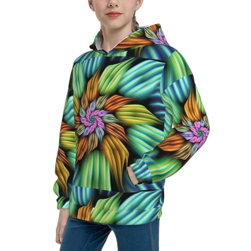 Hippie Style Kid Hoodies Boys Sweatshirts Girls Pullover with Pocket2