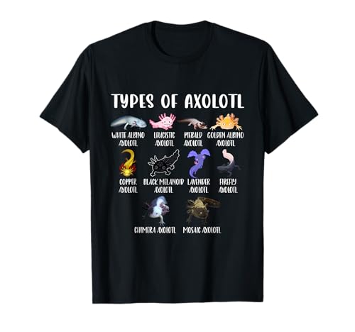 Axolotl Pattern T-shirt
