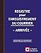 Produktbild Registre pour Enregistrement du Courrier - Arrivée - NOUVELLE EDITION: Grand Format - 161 pages - couverture bleue style renfort cuir