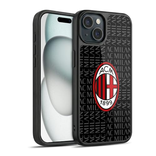 Coque iPhone 15 AC Milan antichoc avec protection de qualité militaire gel