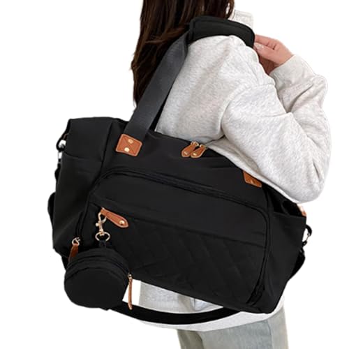 Sac à langer grand format multifonction avec poches pour maman active - 7