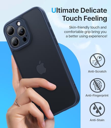 Coque antichoc iPhone 16 Pro Max fine et douce pour éviter les rayures de camera