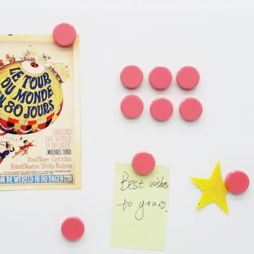 ZDZBLX Fridge Magnets, 30 Pack Strong Small Round Magnets for Whiteboard & Fridge - Image 4