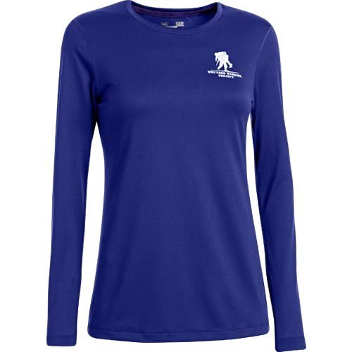 Under Armour WWP Tech Long Sleeve Women's Siberian Iris Medium 1252031500MD