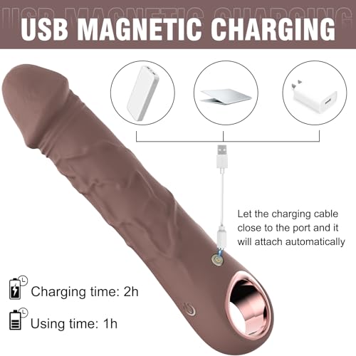 7-Inch-Realistic-Silicone-Dildos-Anrivelia-App-Control-G-Spot-Dildo-Vibrator-Tits-Clits-Clitoris-Vibrating-Flesh-Wand-with-10-Vibrating-Modes-for-Women-Adult-Sex-Toys-for-Female-Sex-Pleasure