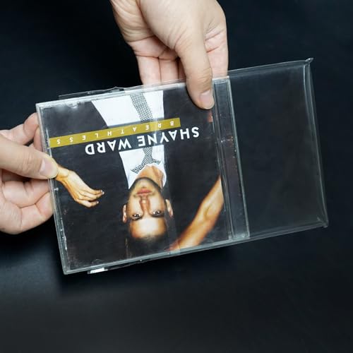 Balsas de plástico para CD y DVD fundas transparentes protectoras 100 uds 4