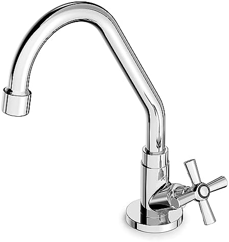 Torneira para Cozinha de Mesa Bica Alta Móvel com Arejador Eco-N ...