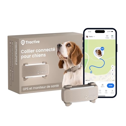 Tractive – Collier GPS pour chien | 2025 Édition |