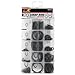 Performance Tool W5212 300pc External Snap Ring Assortment,Black