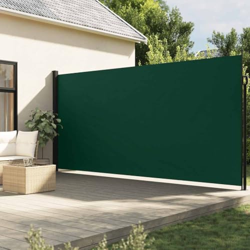 Vetnasa Toldo Lateral retráctil Verde Oscuro 200x600 cm Casa y jardín, Jardín, Artículos de Exterior, Sombrillas Verde 9,8 KG