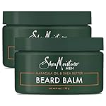 SheaMoisture Beard Balm for Men, 2-Pack – Moisturizing Shea Butter & Maracuja Oil, Gifts for Men, 4 Oz Ea