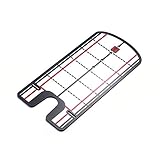 ZZWPY Eyeline Golf Putting Mirror, Golf Alignment Mirror Golf Training Mirror Golf Shoulder Mirror- Practice Your Putting Alignment Tool