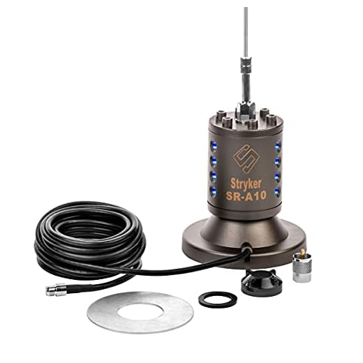 Stryker SR-A10MM Magnetic Mount CB & 10-Meter Radio Antenna