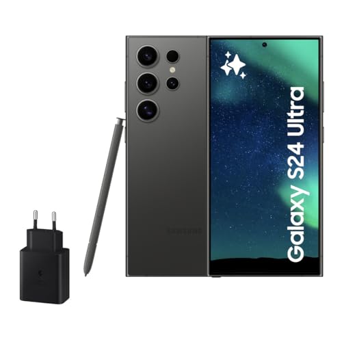 Imagen de Samsung Galaxy S24 Ultra y Cargador 45W