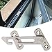 angel lock for casement windows,window limiter opening child 4#34 limiters safety sash stop restrictors stopper comb restrictor Windows Stainless Steel Casement Window(Left Mounting)