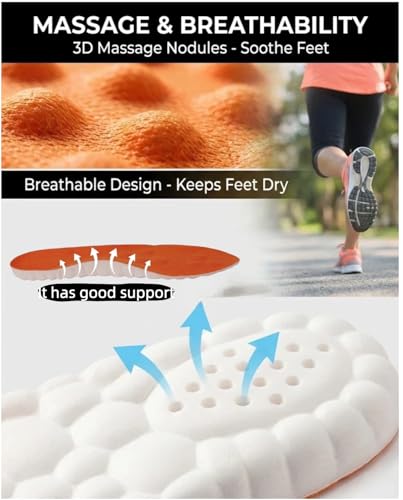 2 Pares Plantillas 4D Steppers Cloud para Mujeres y Hombres miniatura 2