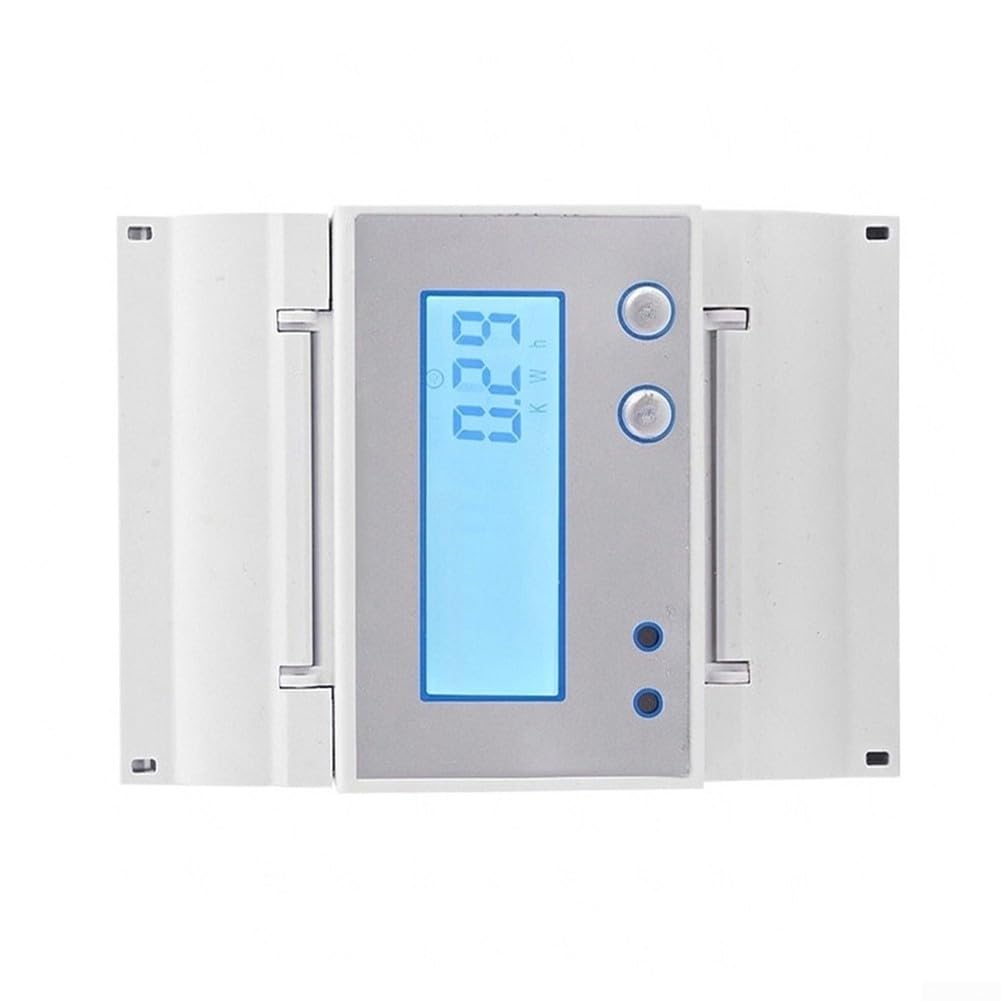 LCD Digitale Monofase Misuratore di Energia DC Amperometro RS485 Monitor di Potenza Bidirezionale 20A per Din Rail
