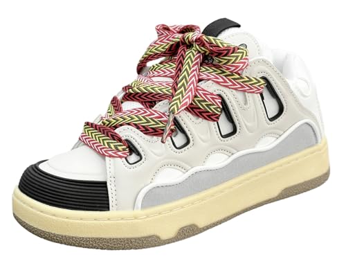 Cute Shoes Y2k Sneakers Chunky Sneakers for Women Anti-Slip Comfort Travel Outdoor Sport Unisex US 5.5-9.5