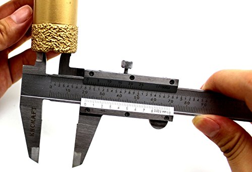 Khcraft Professional Caliper Vernier Caliper Stainless Steel Hardened Chromeplated Inch/Metric 0-6"/150Mmx0.001"/0.02Mm For Precision Measurements Outside/Inside/Depth/Step Packed In Storage Case #TOP5
