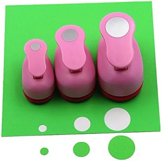 CADY Crafts Punch Set 8mm 15mm 25mm Paper Punches 3pcs/Set (Circle)