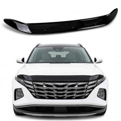 BMY Premium Acrylic Hood Bug Deflector for Hyundai Tucson 2022-2026, Front Hood Protector, Stone Guard & Bugflector Shield, Bug Guard