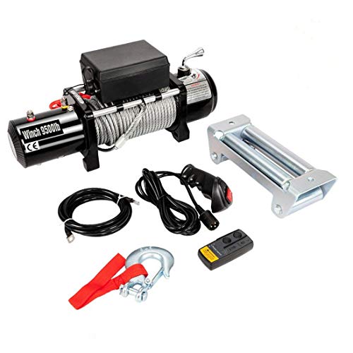 One-Day Sale: Up to 70% Off 9500lbs 12V Electric Recovery Winch Compatible with Truck SUV Jeep Trailer with Wireless Remote Control Kit Amazing 🔥 9500lbs 12V Electric Recovery Winch Compatible with Truck SUV Jeep Trailer with Wireless Remote Control Kit