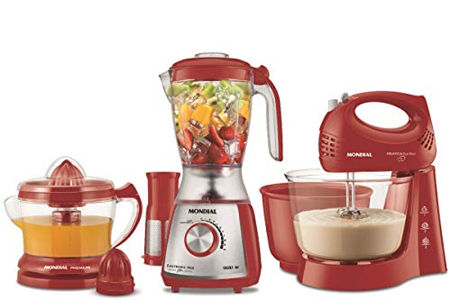 Conjunto Especial Gourmet Red Premium 110V, Mondial - KT-74