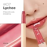 Nature Republic HONEY MELTING LIP (07 LYCHEE) SOFT LIP STICK, Hydrating Gloss, Moisturizing balms, Sheer tint, Shine & Glowy Finish, korean make up - Image 3