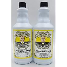 Todd Bosleys World Famous Professional Strength Pet Stain & Odor Remover - 2 Quarts - Powerful Enzymes That Remove The Odor Completely, Not Just Mask It, Leaving An Incredibly Pleasant Scent Behind!