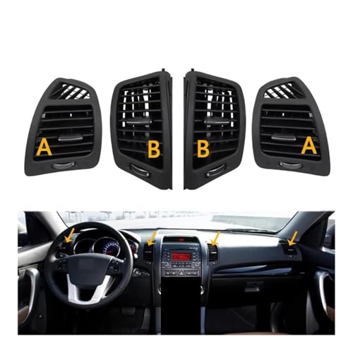 Grilla de aire acondicionado con control de flujo preciso para Sorento 2009-2012 2
