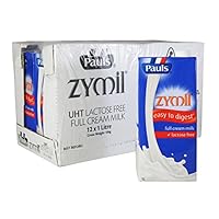 Pauls Zymil UHT Full Cream Milk 1 Litre (Pack of 12)