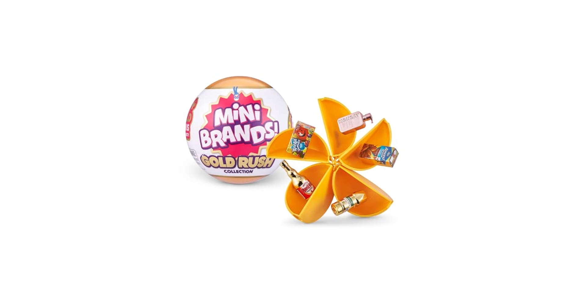 Mini brands TOYゴールドラッシュ5点 ZURU Exclusive Toy Mini Brands Gold Rush Edition Collectible