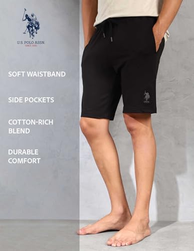 Image of U.S. Polo ASSN. Mens OES07 Comfort Fit Lounge Shorts