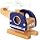 small foot Wooden Helicopter with Movable Blades Toy Vehicle for Children from 18 Months 12287