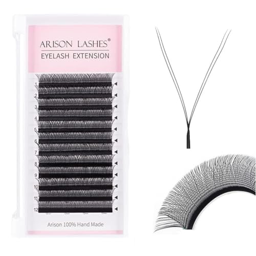Arison Lashes YY Eyelash Extension Y Lashes C Curl 9mm