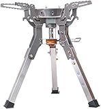 Topfauflage ist gezackt Go System Base Camp Piezo Gaskocher 3300W Campingkocher Outdoor Dreibein-Kocher