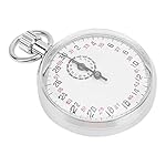 Mechanical Stop Watch, Handheld Sports Chronograph Alarm Mechanical Stopwatch Running Timer, Shock-Resistant Mechanical Sports Stopwatch Timer for Sports Referee Running Cycling Count Timers - Image 3