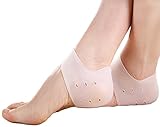 Dr.K.B Gel Heel Protectors for Plantar Fasciitis (Heel Pain) Honeycomb Silicone Breathable Advanced Material Technology, Comfortable, Durable! Rapid Heel Pain Relief, Reusable (1 Pair)