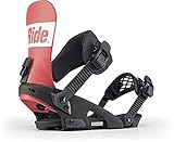 Sumérgete en el sillín de algo especial con las fijaciones de snowboard Ride Rodeo. El estilo libre centrado