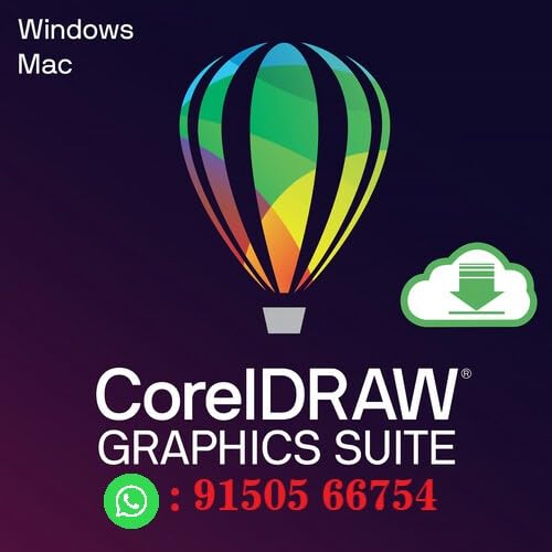 Corel Graphics Suite 2025 | Non-Commercial | Graphic Design Software for Professionals | Vector Illustration, Layout, and Image Editing | Lifetime Validity