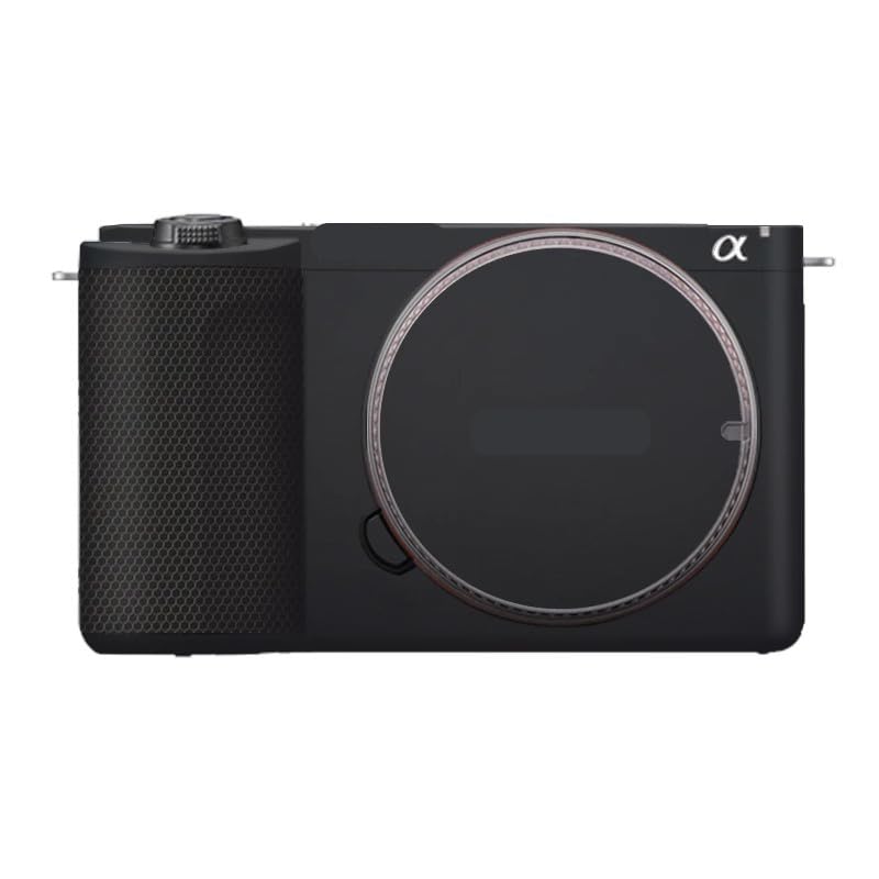 Autocollant Sony ZV-E10 II noir mat protection vinyle anti-rayures boîtier